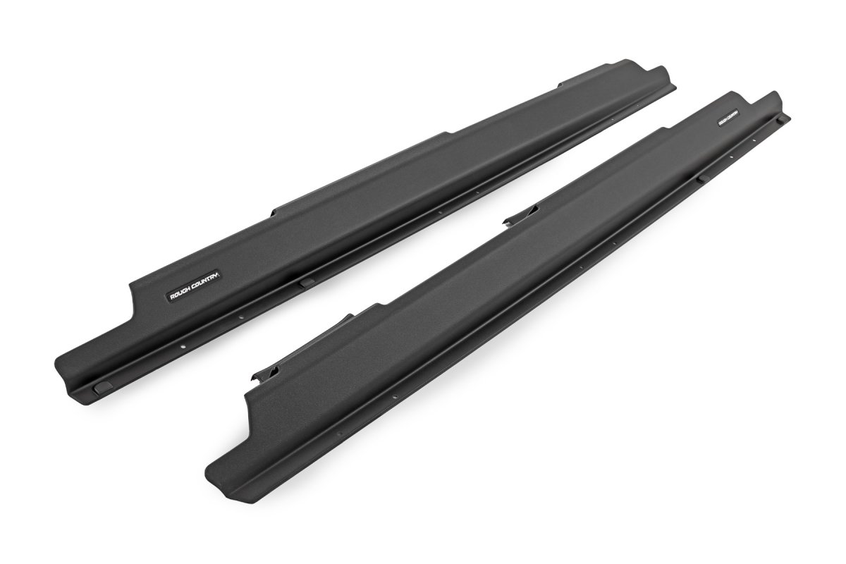 Jeep Wrangler Unlimited Rocker Sill Plates - Rough Country - '18-'25